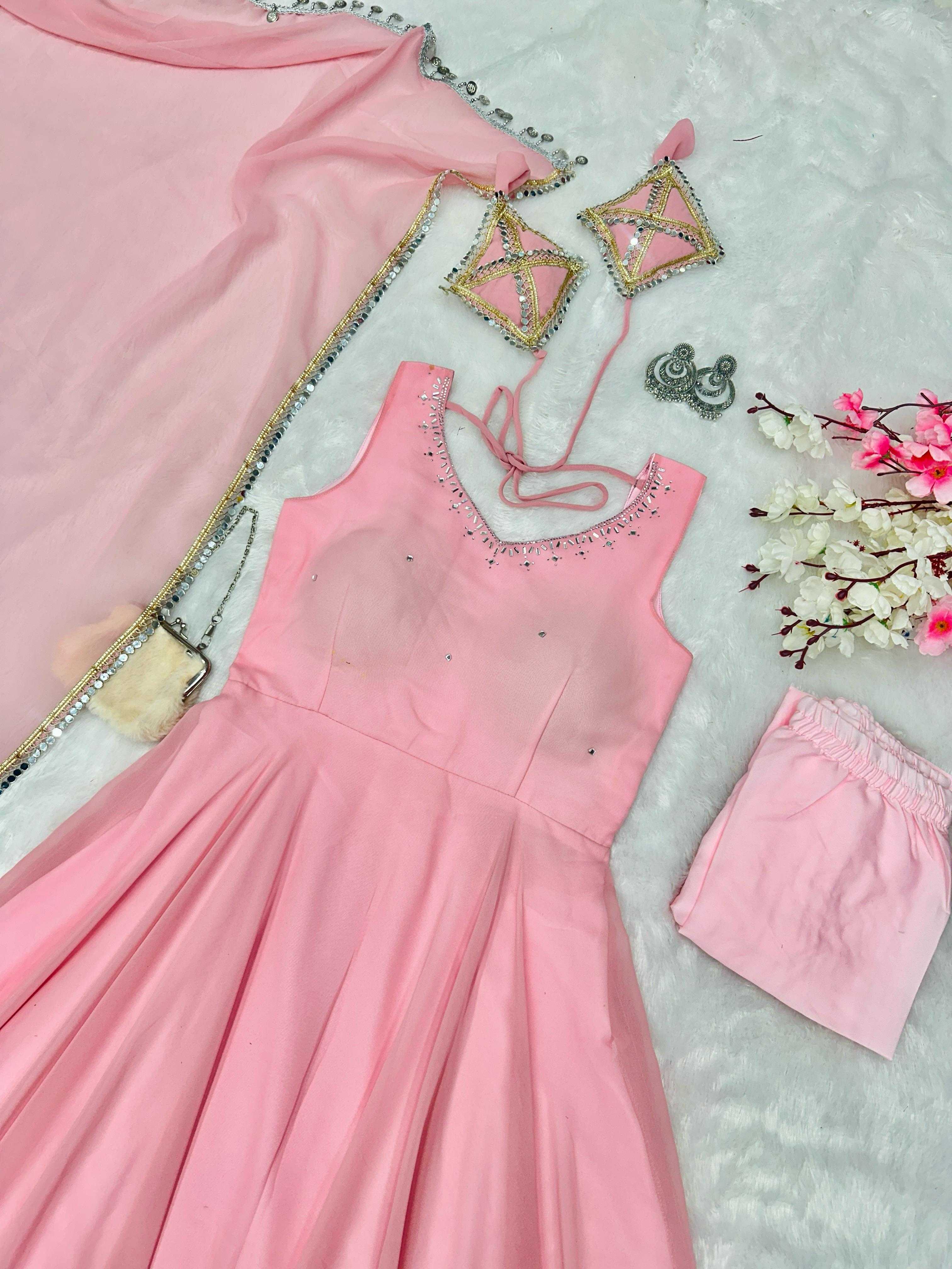 YNF Wholesale Georgette Anarkali Gown  | Surat Manufacturer