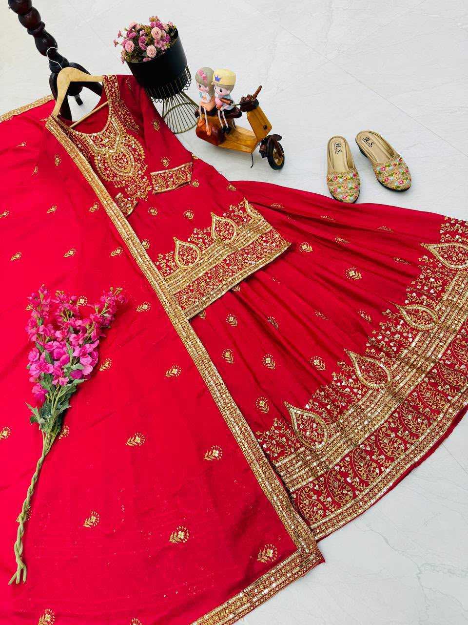 YNF Wholesale Chinon Silk Embroidery Suits  | Surat Manufacturer