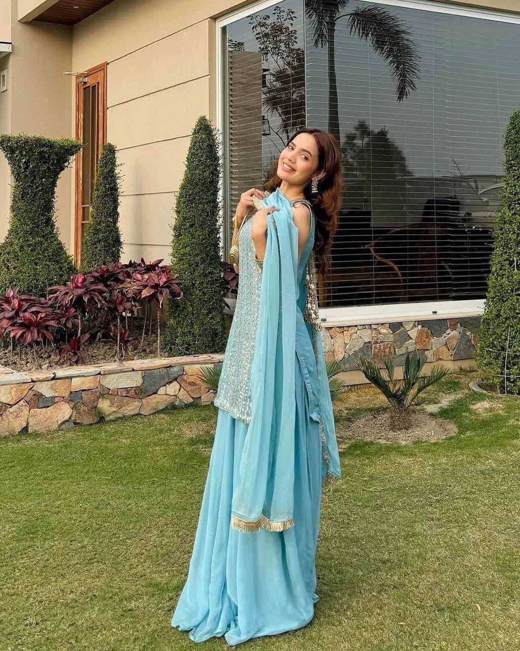 YNF Wholesale Faux Georgette Embroidery Suits  | Surat Manufacturer