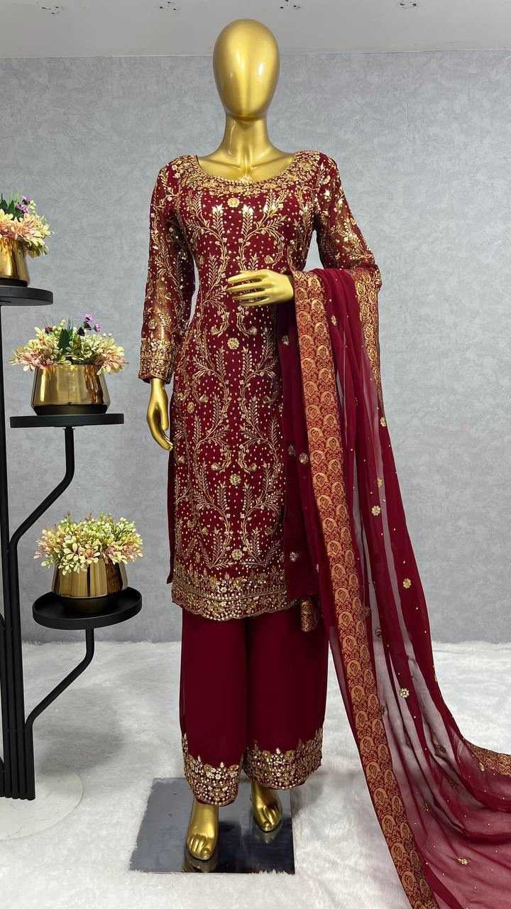 YNF Wholesale Faux Georgette Georgette Kurti KESH159 536 | Surat Manufacturer