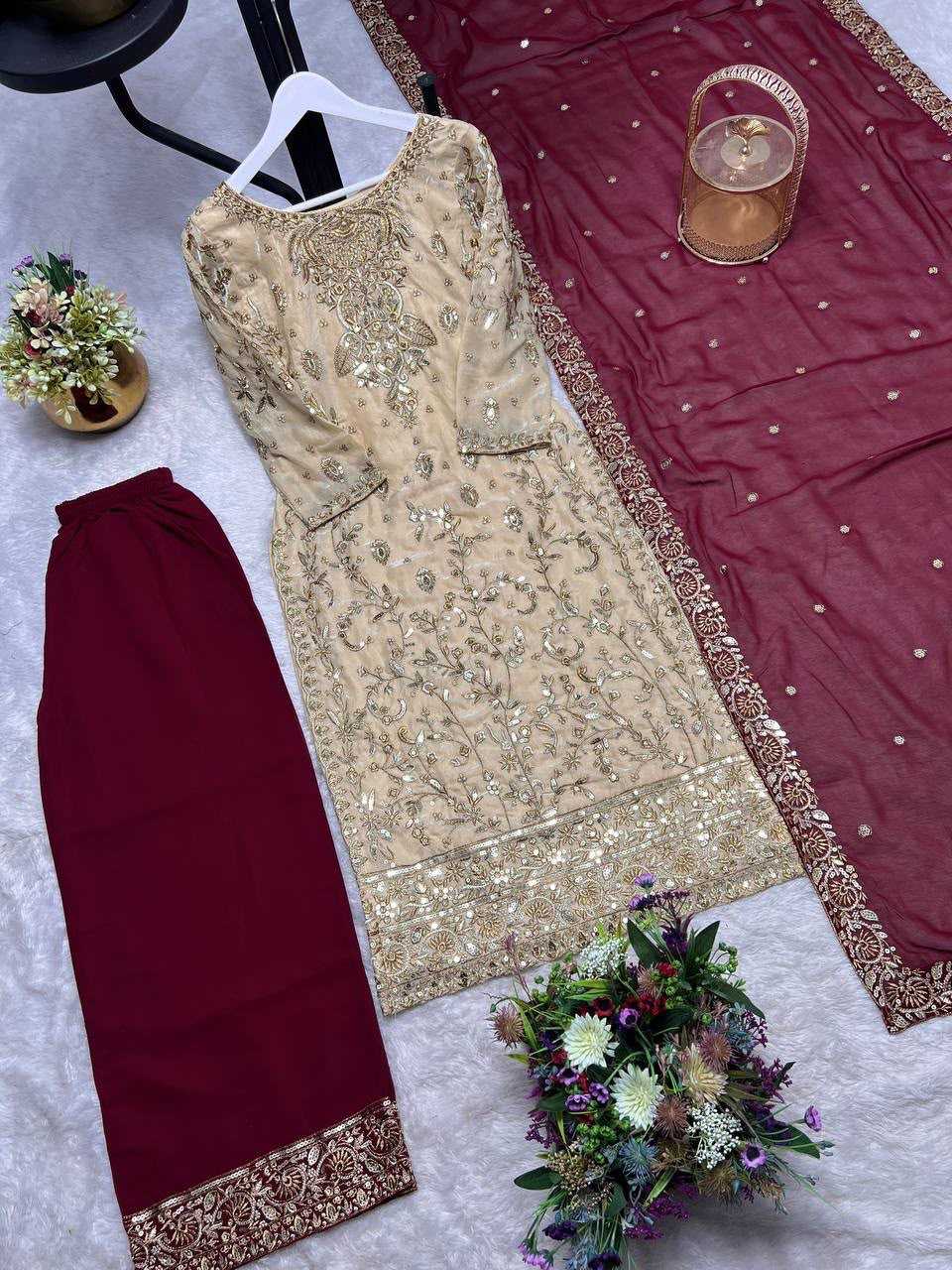 YNF Wholesale Heavy Silk Embroidered Kurtis KESH159 621 | Surat Manufacturer