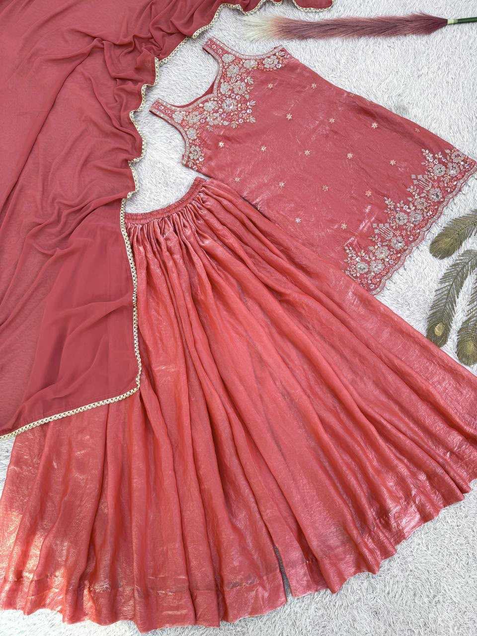 YNF Wholesale Pure Silk Embroidered Kurtis KESH159 634 | Surat Manufacturer