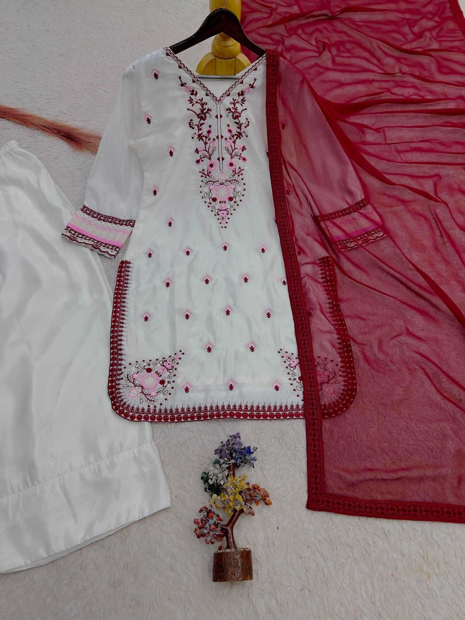 YNF Wholesale Premium Silk Embroidered Kurtis KESH159 654 | Surat Manufacturer