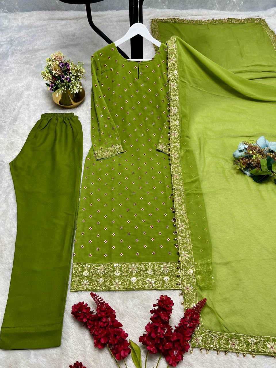 YNF Wholesale Faux Georgette Georgette Kurti KESH159 | Surat Manufacturer