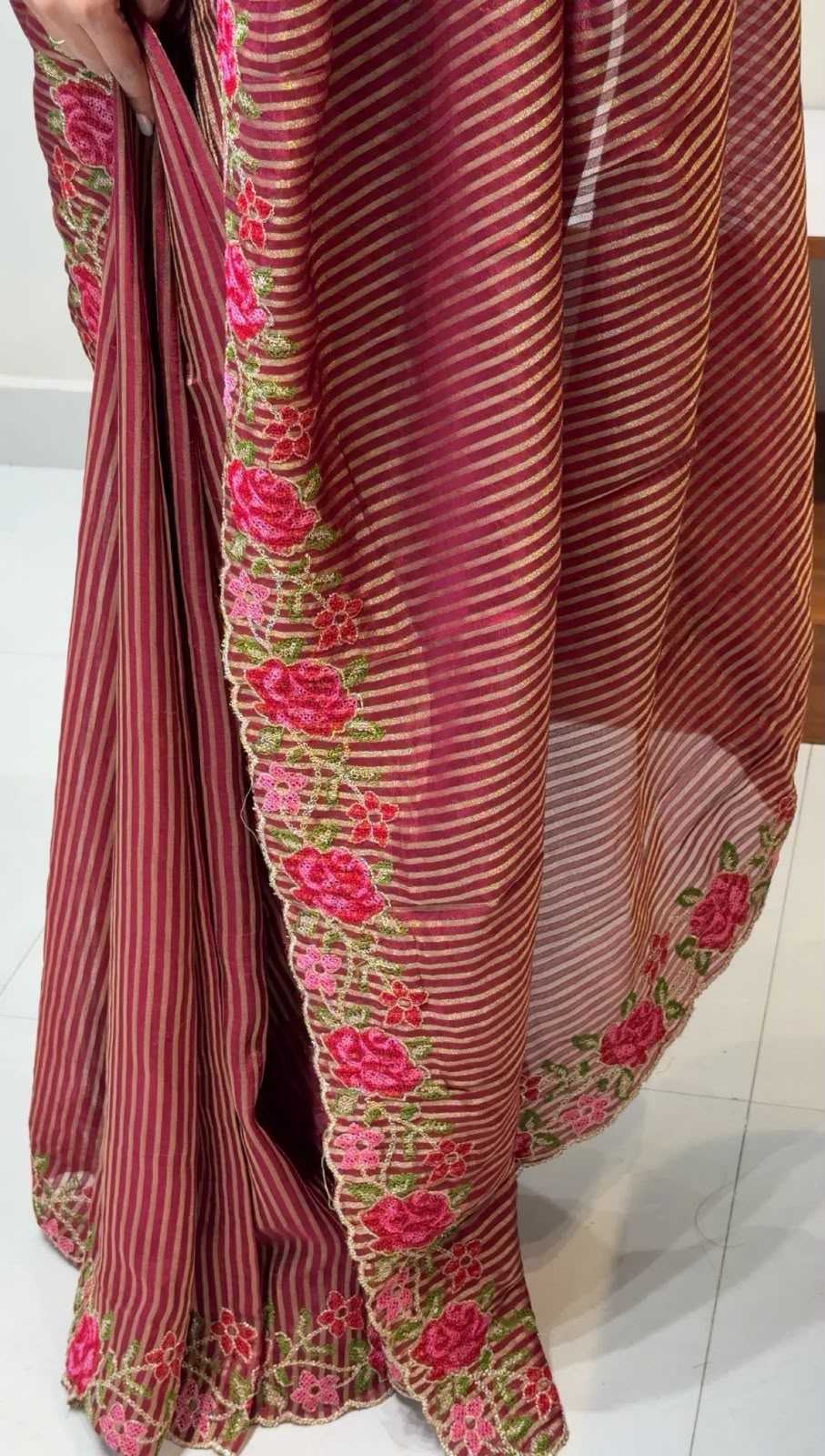 YNF Wholesale Viscose Georgette Sarees  | Surat Manufacturer