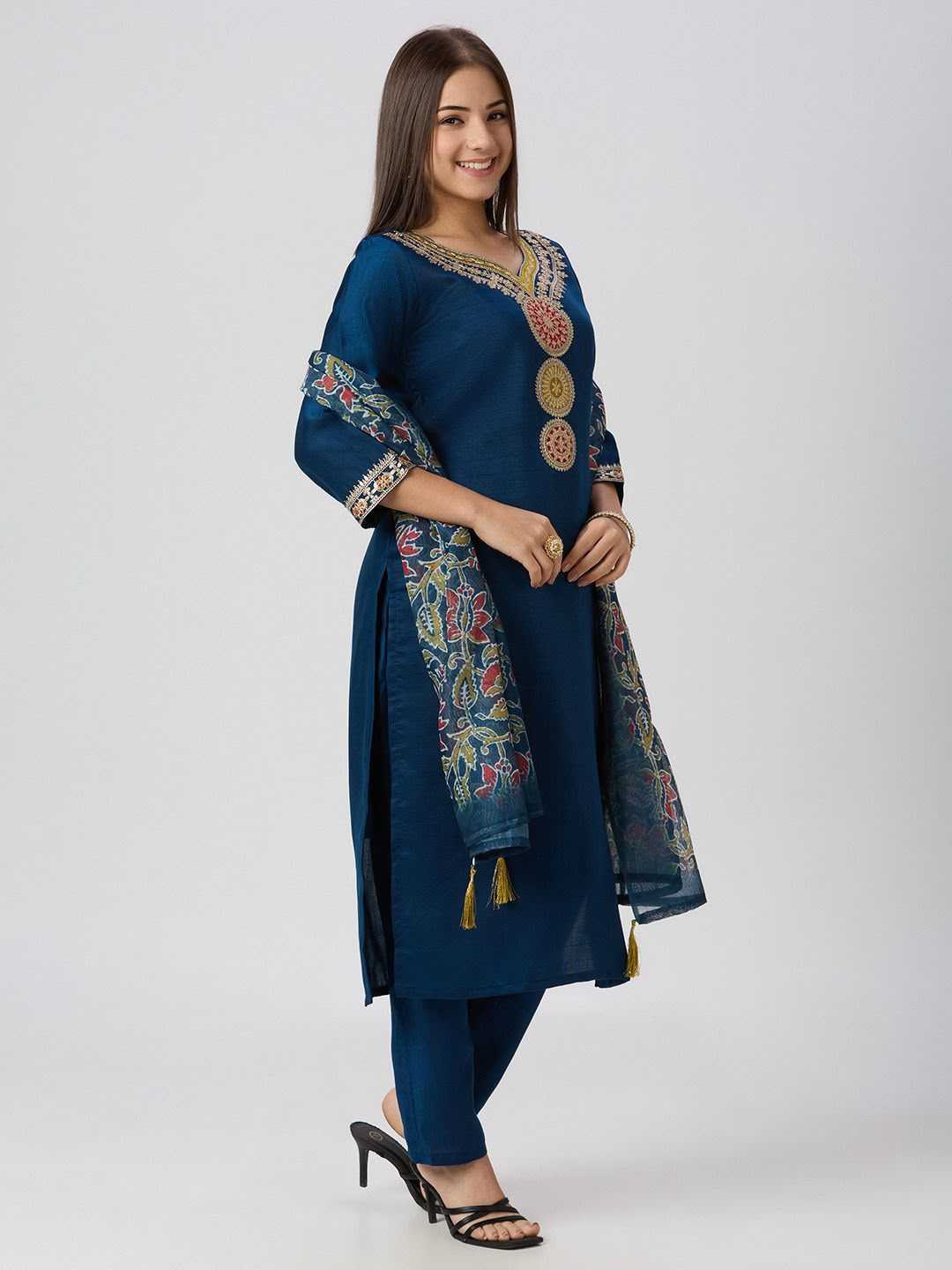 YNF Wholesale Silk Party Wear Kurtis  | Surat Manufacturer