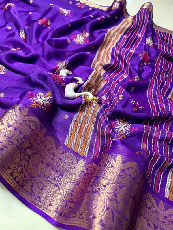 YNF Wholesale Crepe Designer Sarees KESH161 APE | Surat Manufacturer