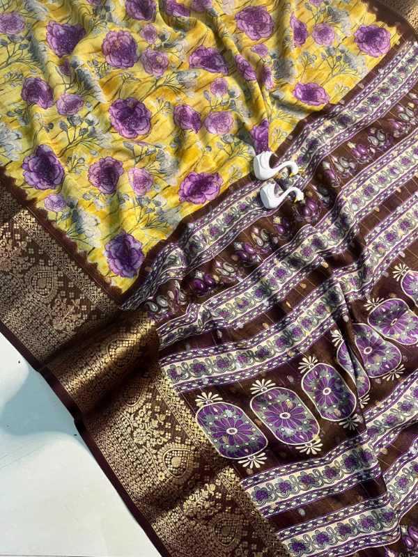 YNF Wholesale Mysore Silk Designer Sarees KESH161 RICE | Surat Manufacturer