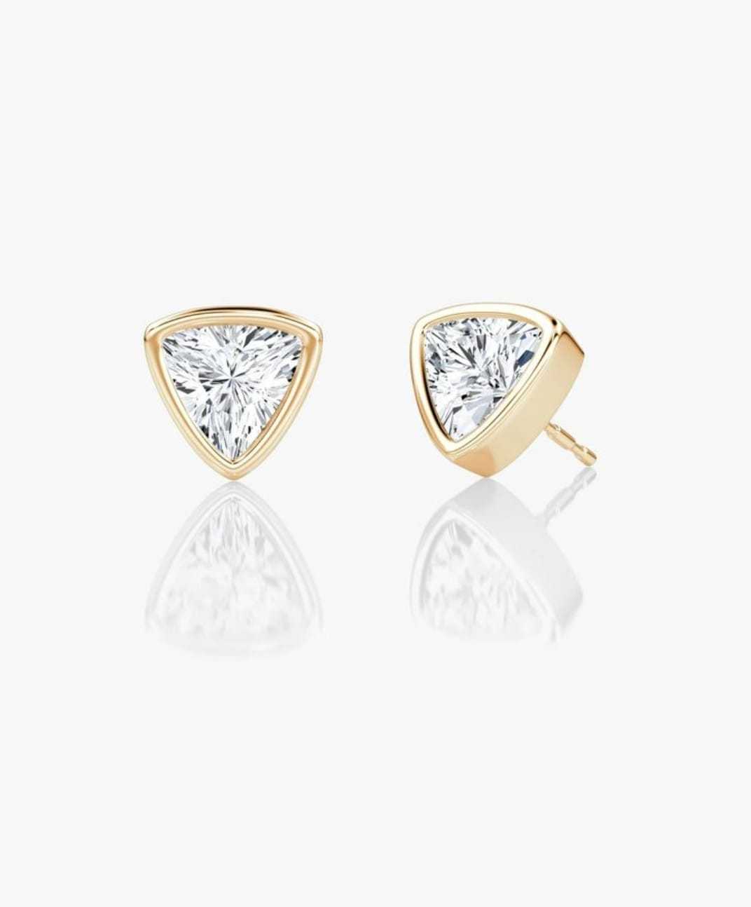 YNF Wholesale AD Diamond Stud Earrings  | Surat Manufacturer