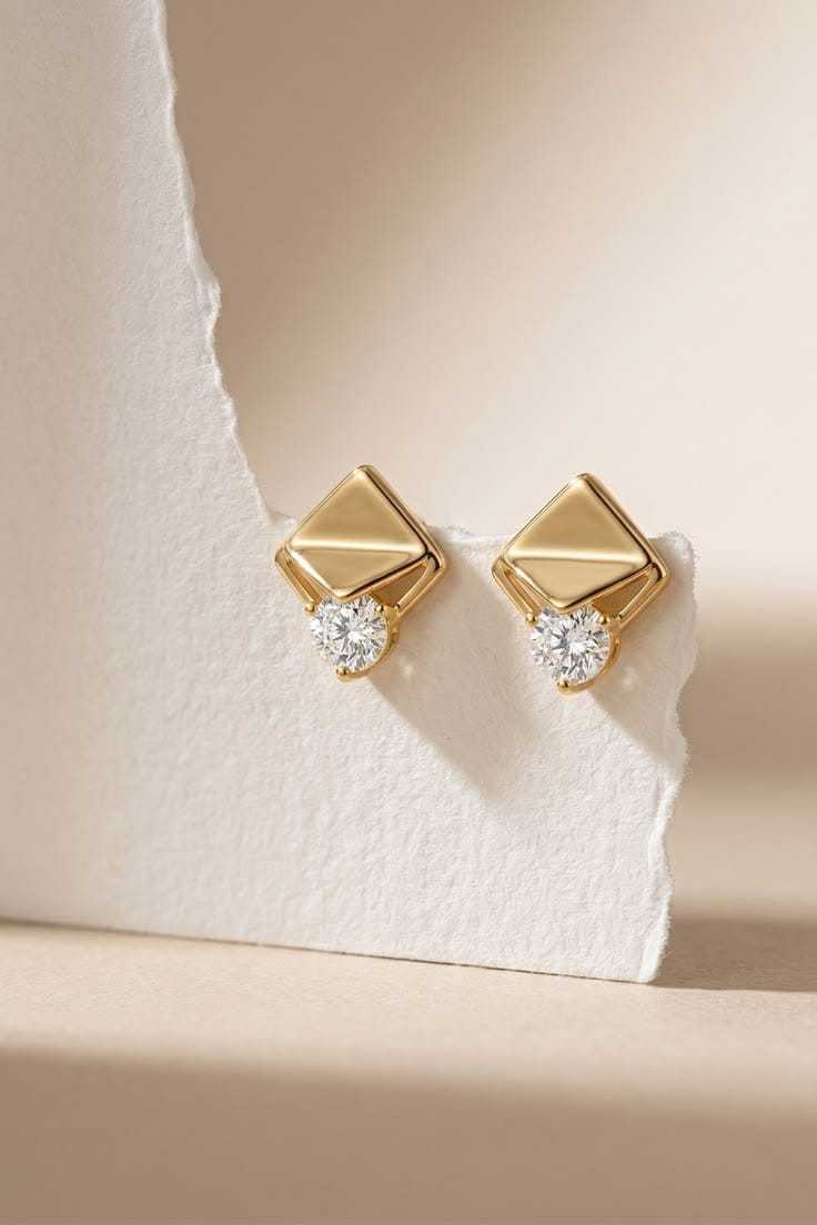 YNF Wholesale Brass Fancy Earrings  | Surat Manufacturer