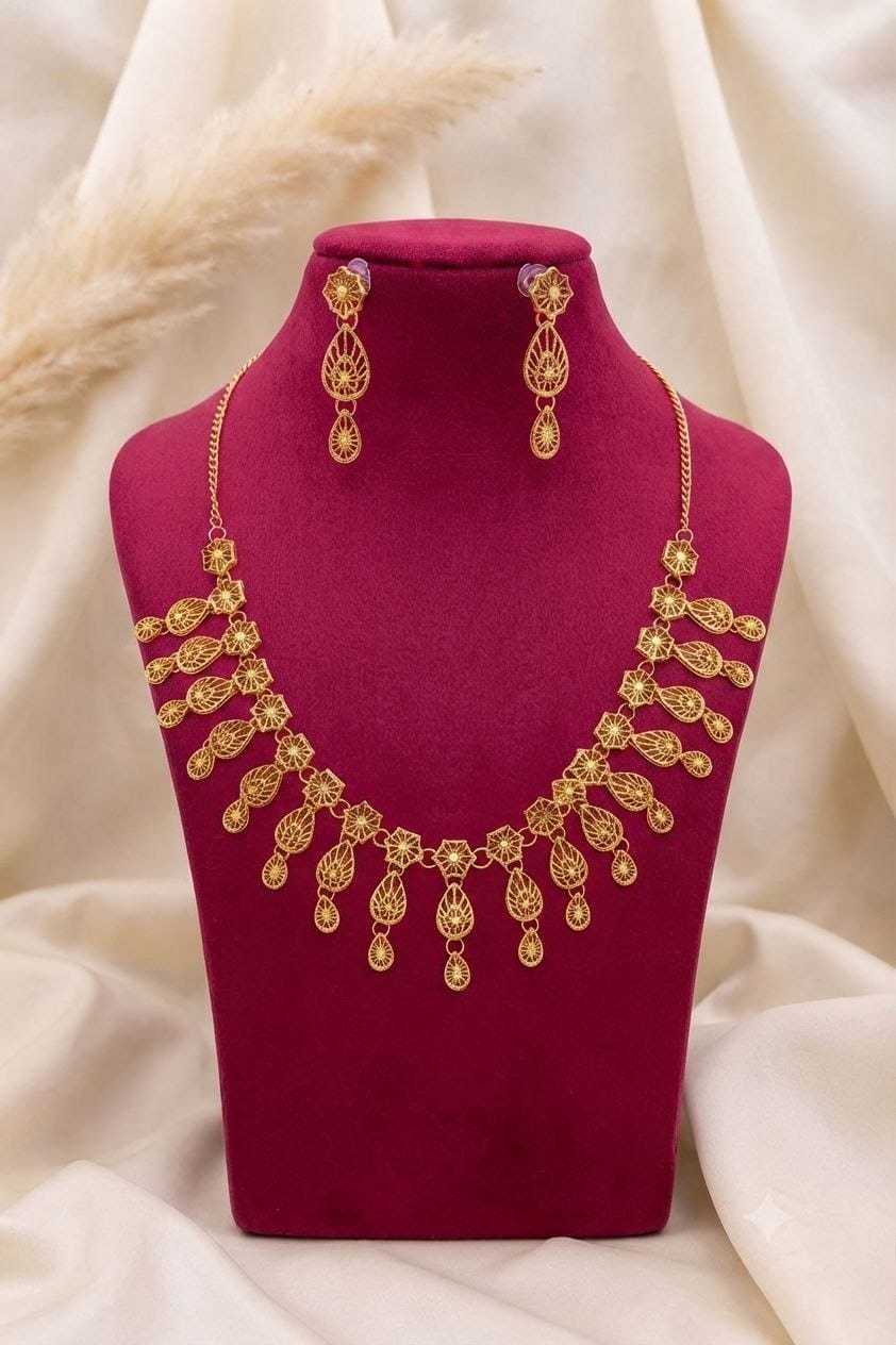 YNF Wholesale Brass Fancy Mala Necklaces  | Surat Manufacturer