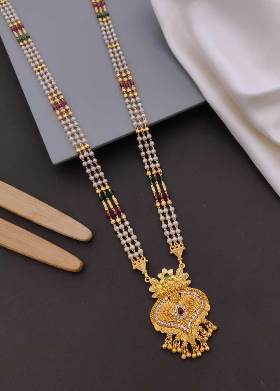 YNF Wholesale Brass Fancy Mala Necklaces  | Surat Manufacturer