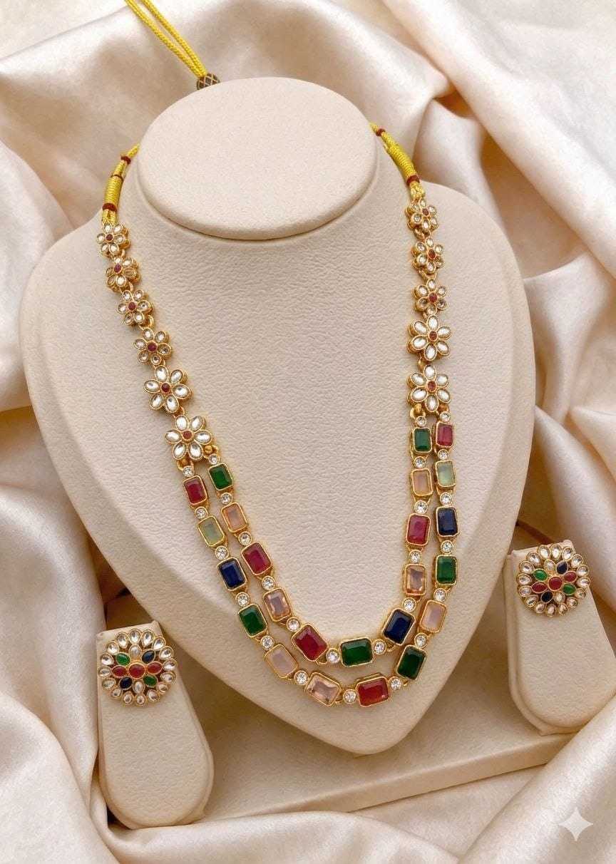 YNF Wholesale Brass Fancy Mala Necklaces  | Surat Manufacturer