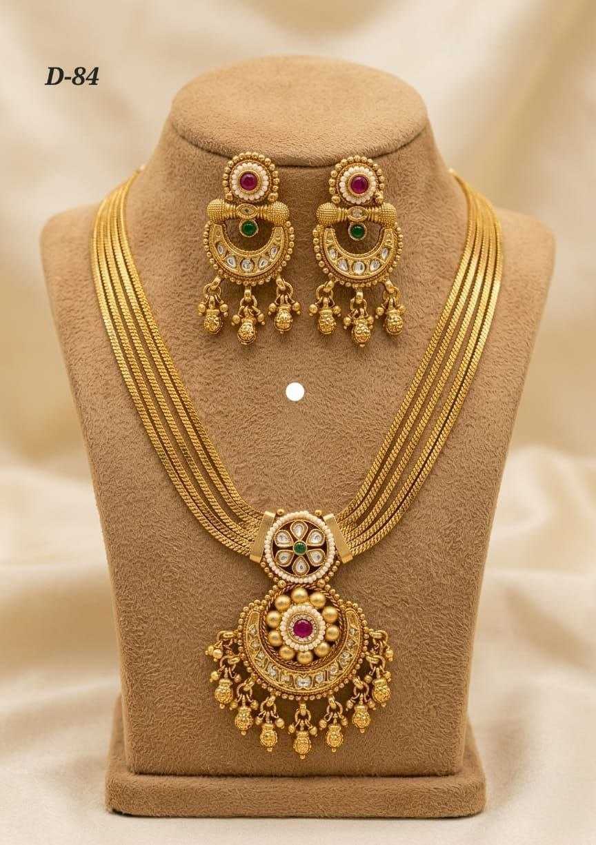 YNF Wholesale Brass Fancy Mala Necklaces  | Surat Manufacturer