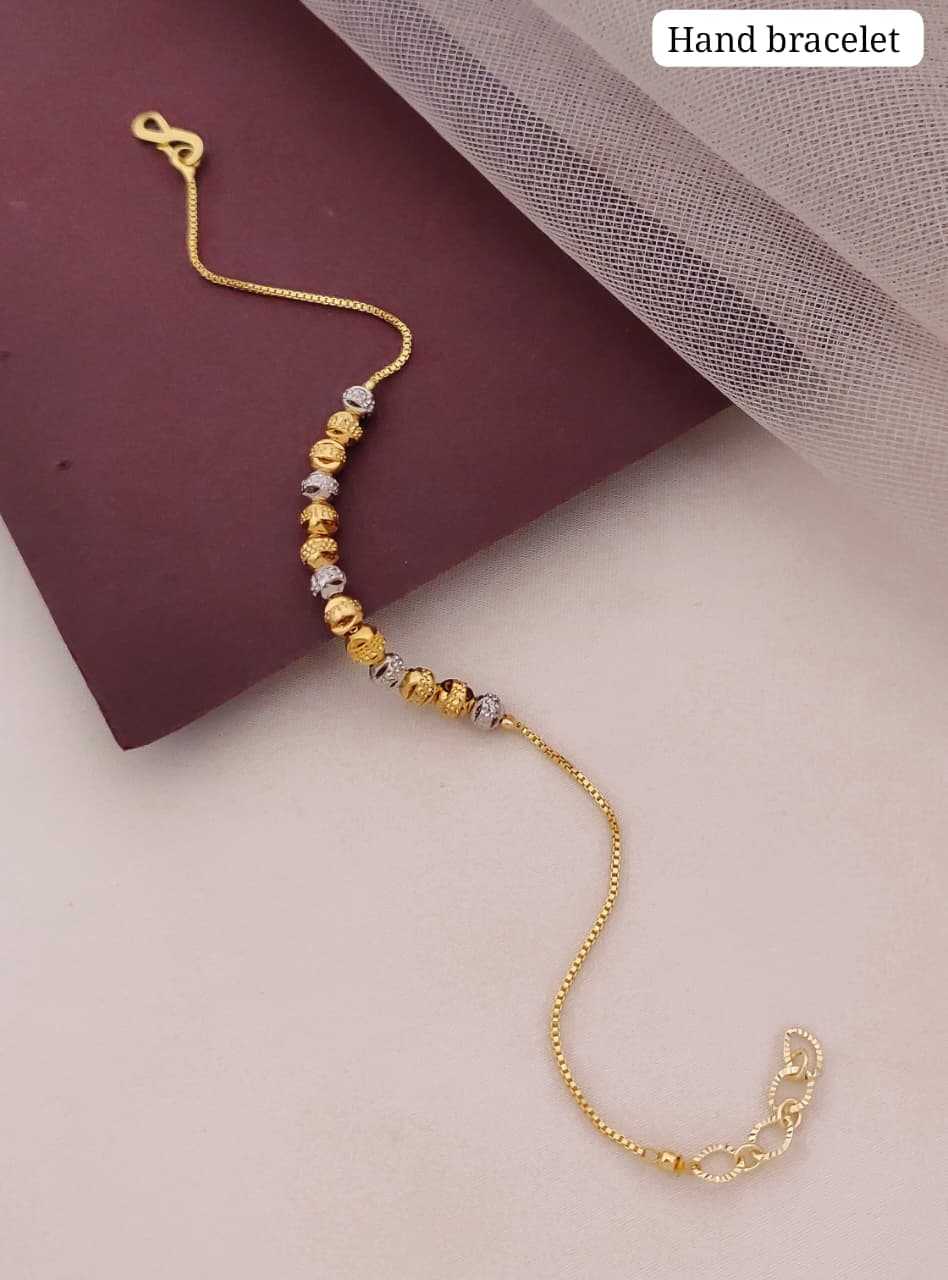 YNF Wholesale Brass Golden Bracelet  | Surat Manufacturer