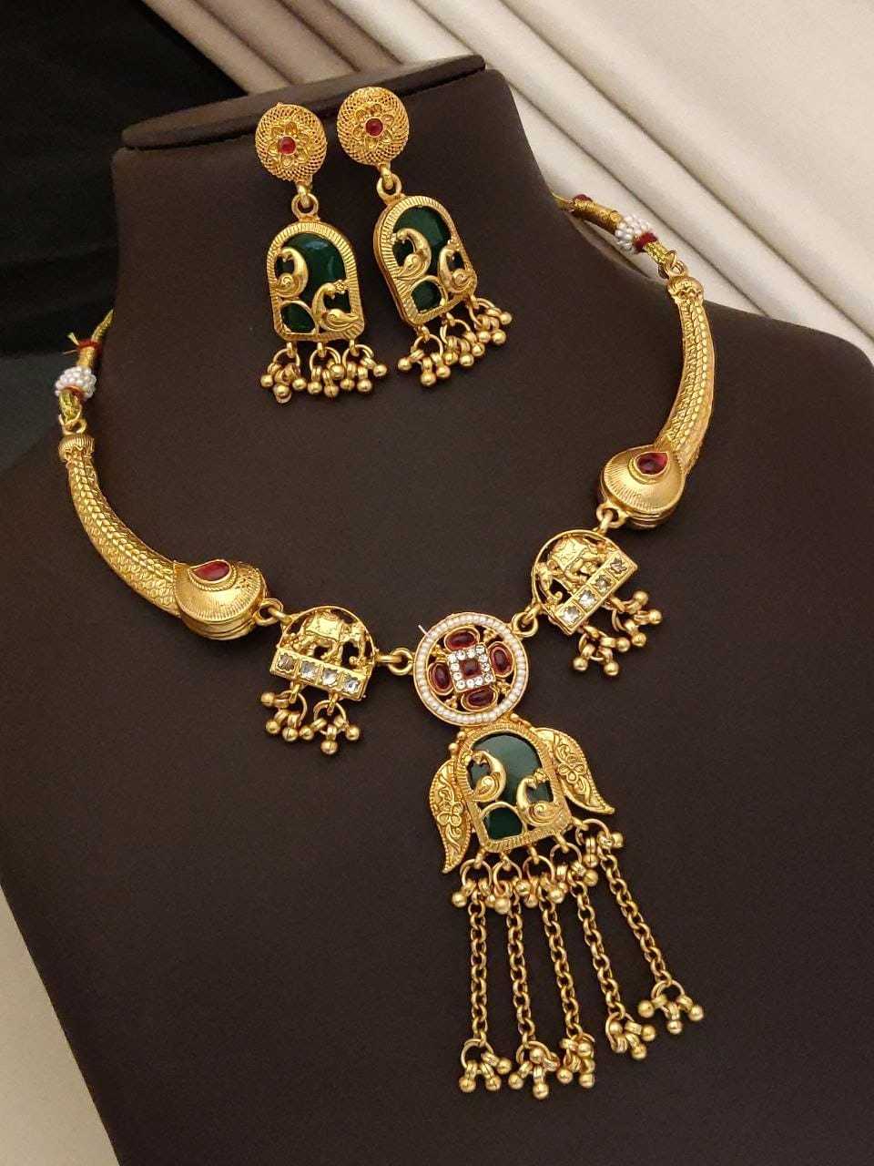 YNF Wholesale Brass Necklaces Set  | Surat Manufacturer