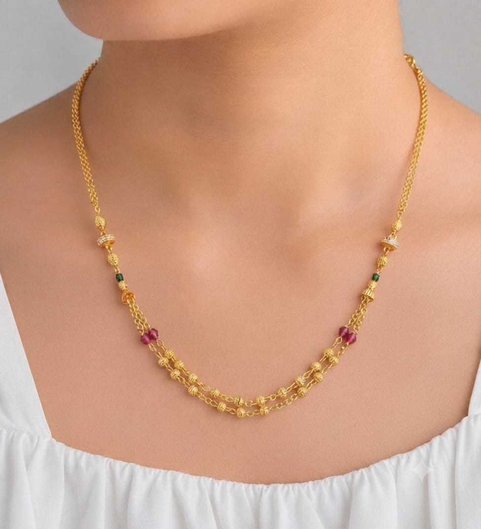 YNF Wholesale Brass Necklaces Set  | Surat Manufacturer