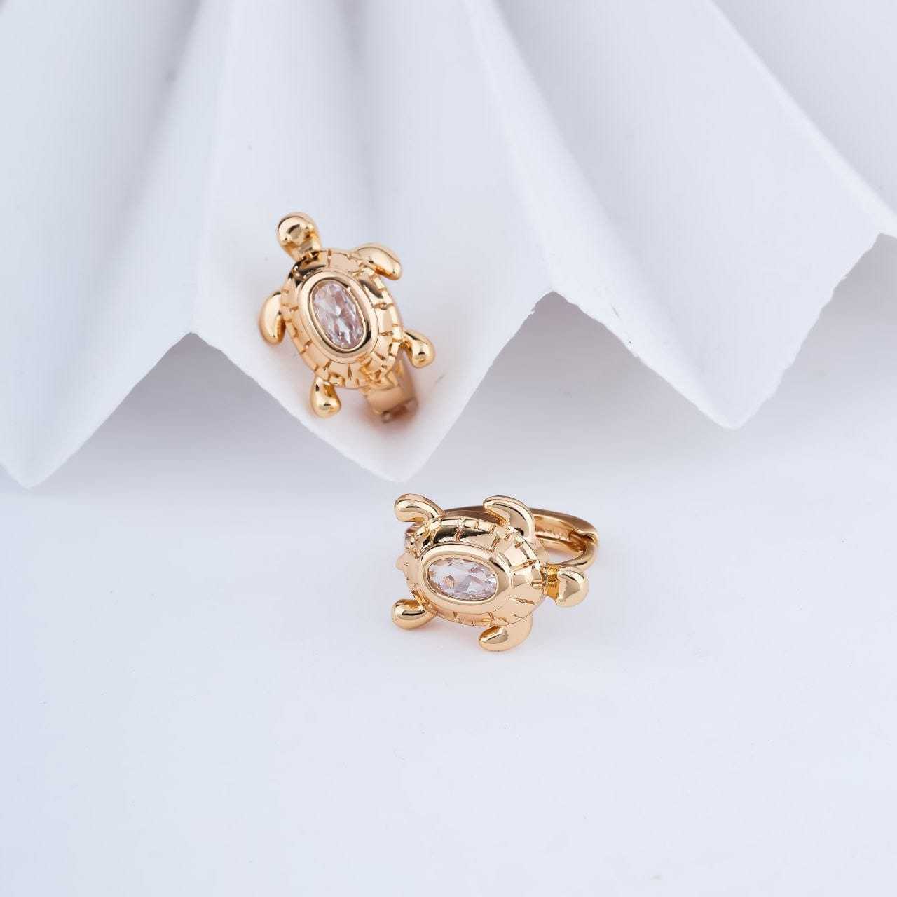 YNF Wholesale Brass Stud Earrings  | Surat Manufacturer