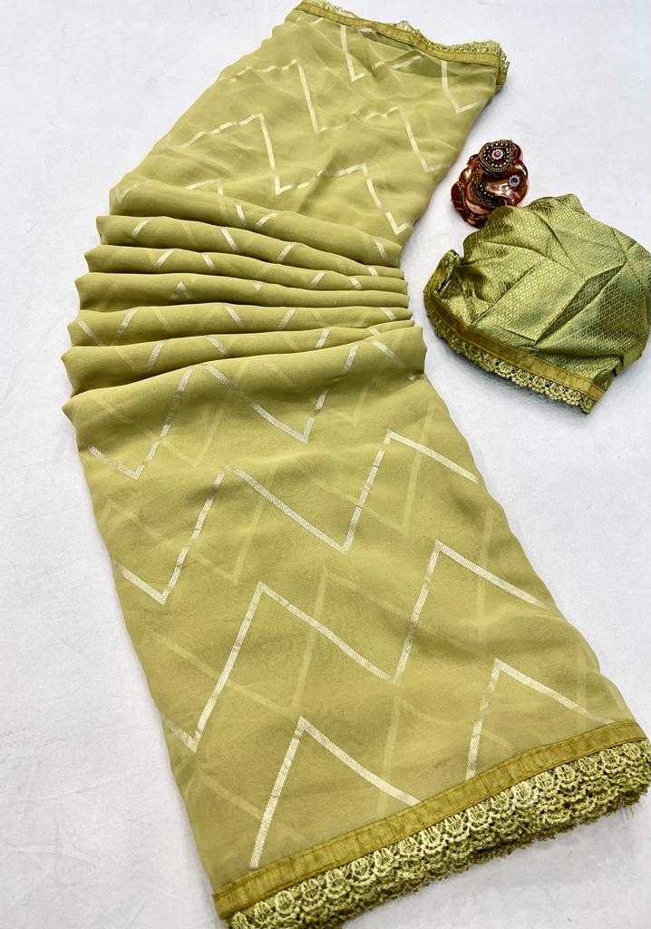 YNF Wholesale Faux Georgette Fancy Sarees KESH165 BLACK BEAUTY | Surat Manufacturer