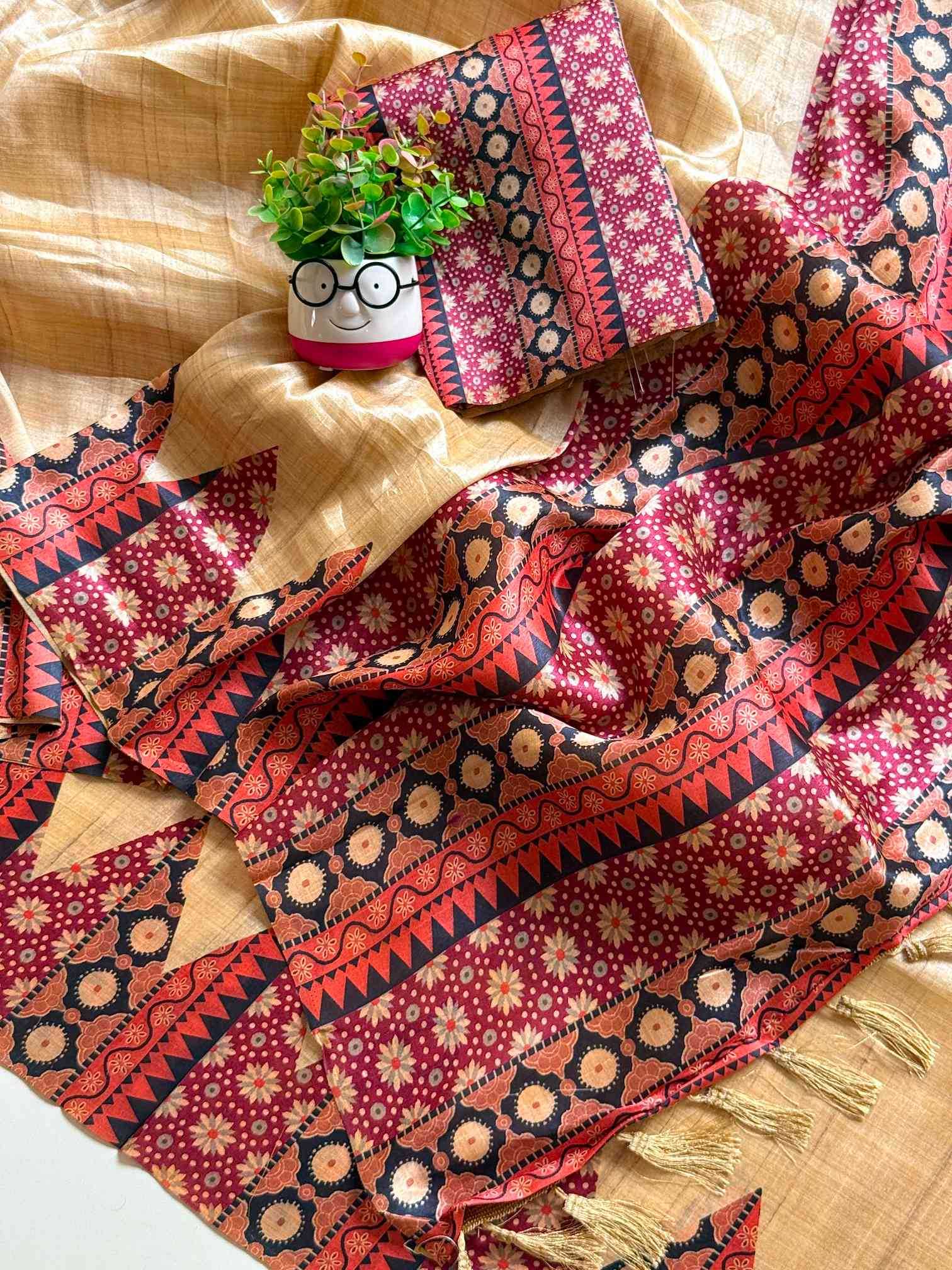 YNF Wholesale Soft Cotton Silk Printed Silk Saree  | Surat Manufacturer