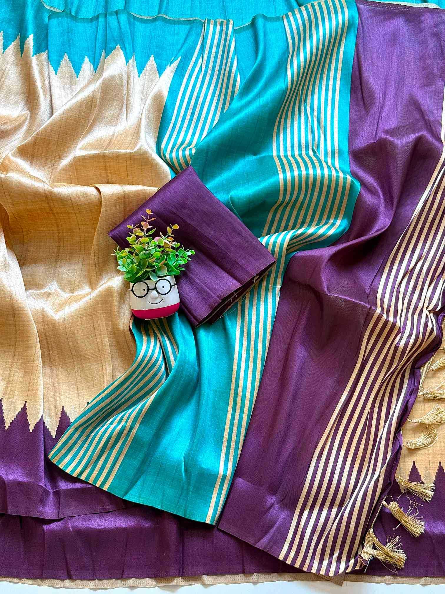 YNF Wholesale Soft Cotton Silk Printed Silk Saree  | Surat Manufacturer