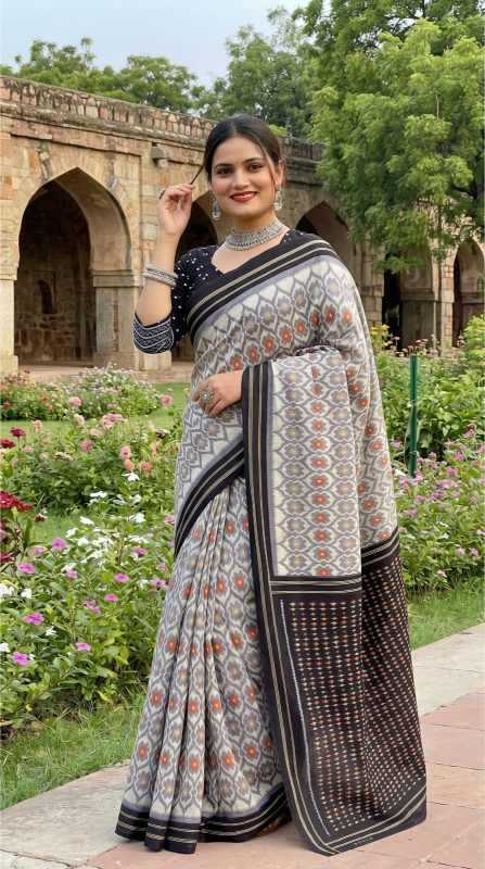 YNF Wholesale Cotton Designer Sarees  | Surat Manufacturer
