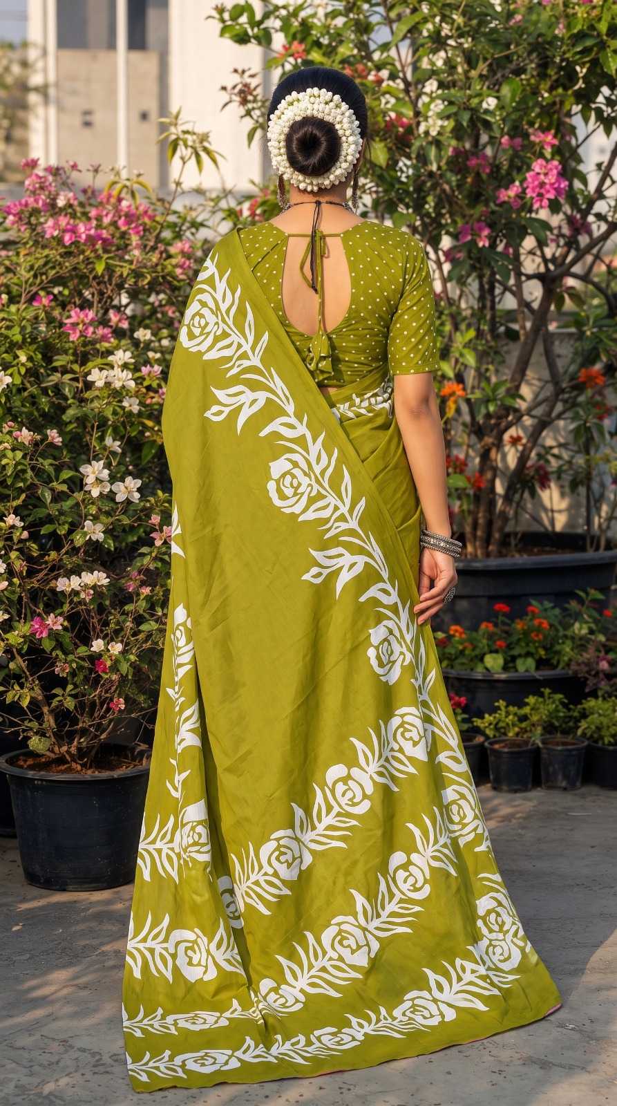 YNF Wholesale Cotton Block Print Sarees  | Surat Manufacturer