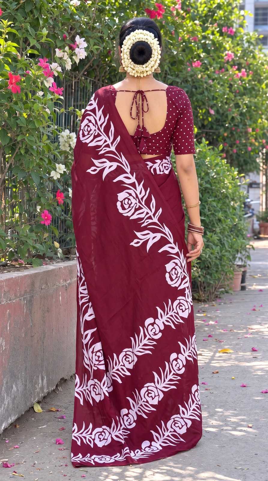 YNF Wholesale Cotton Block Print Sarees  | Surat Manufacturer