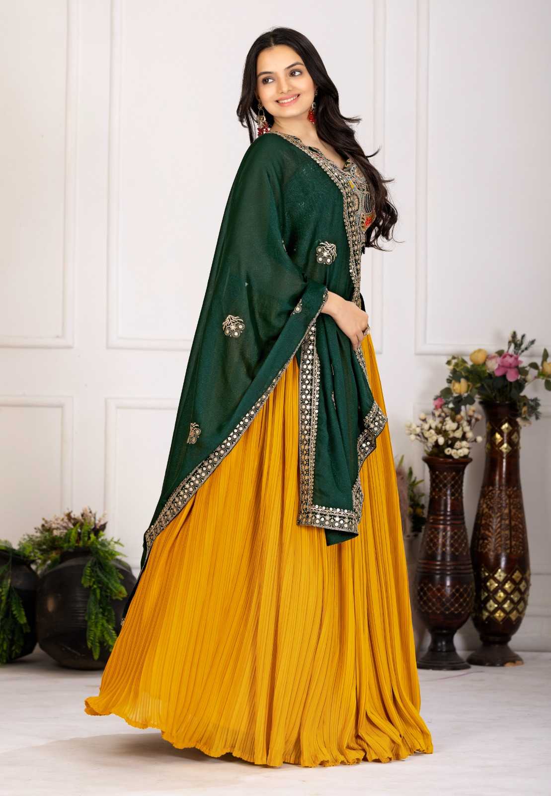 YNF Wholesale Faux Georgette Designer Lehenga  | Surat Manufacturer