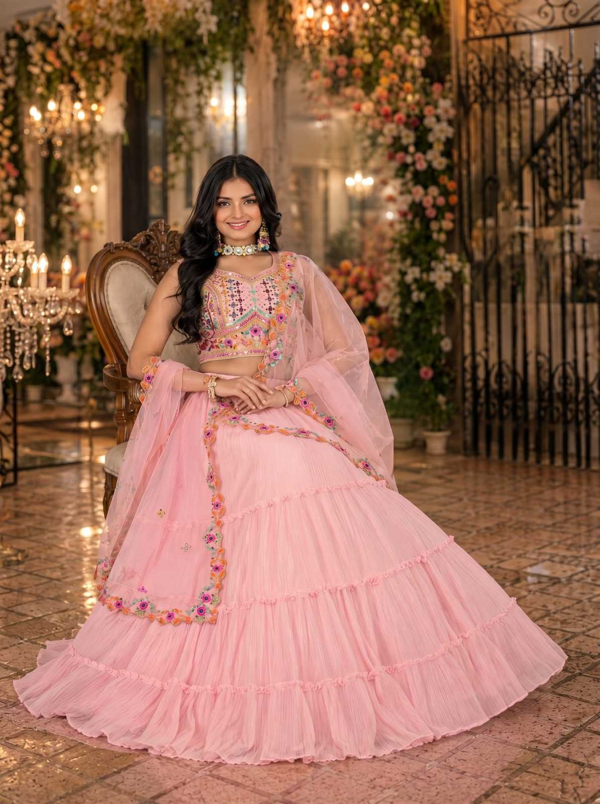 YNF Wholesale Faux Georgette Designer Lehenga  | Surat Manufacturer