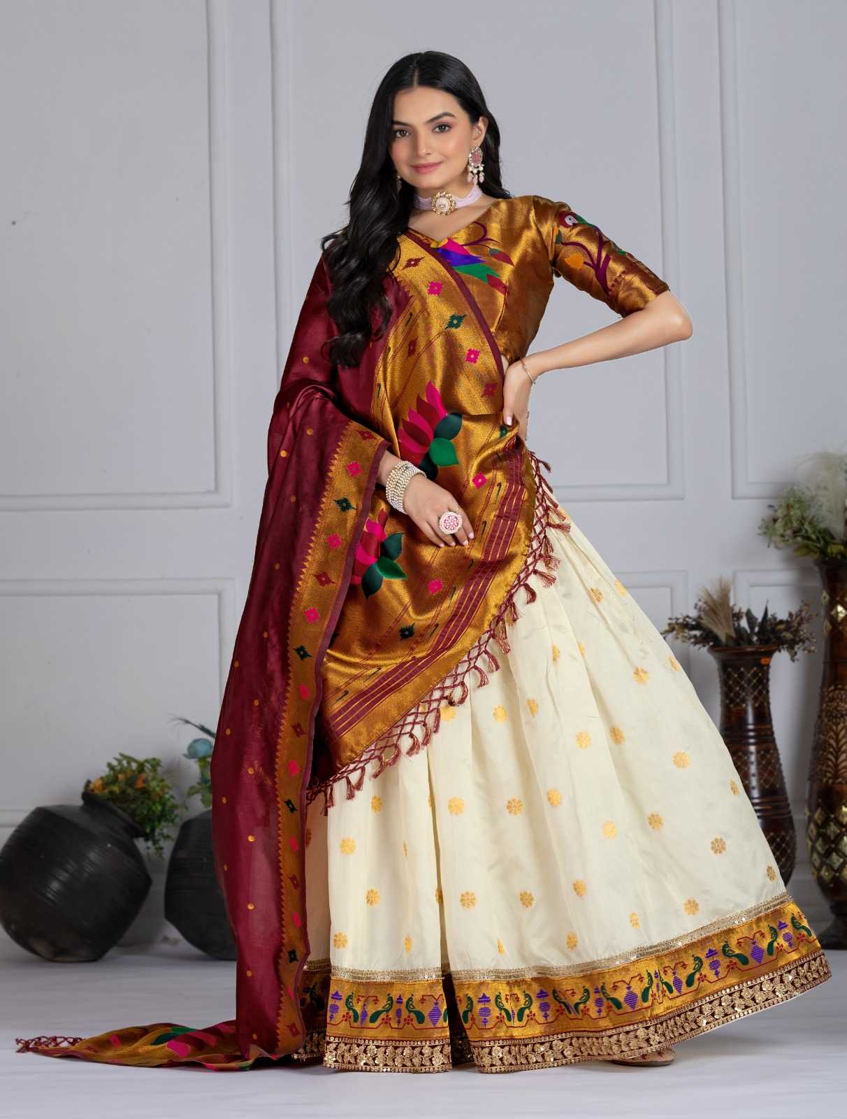 YNF Wholesale Jacquard Designer Lehenga  | Surat Manufacturer
