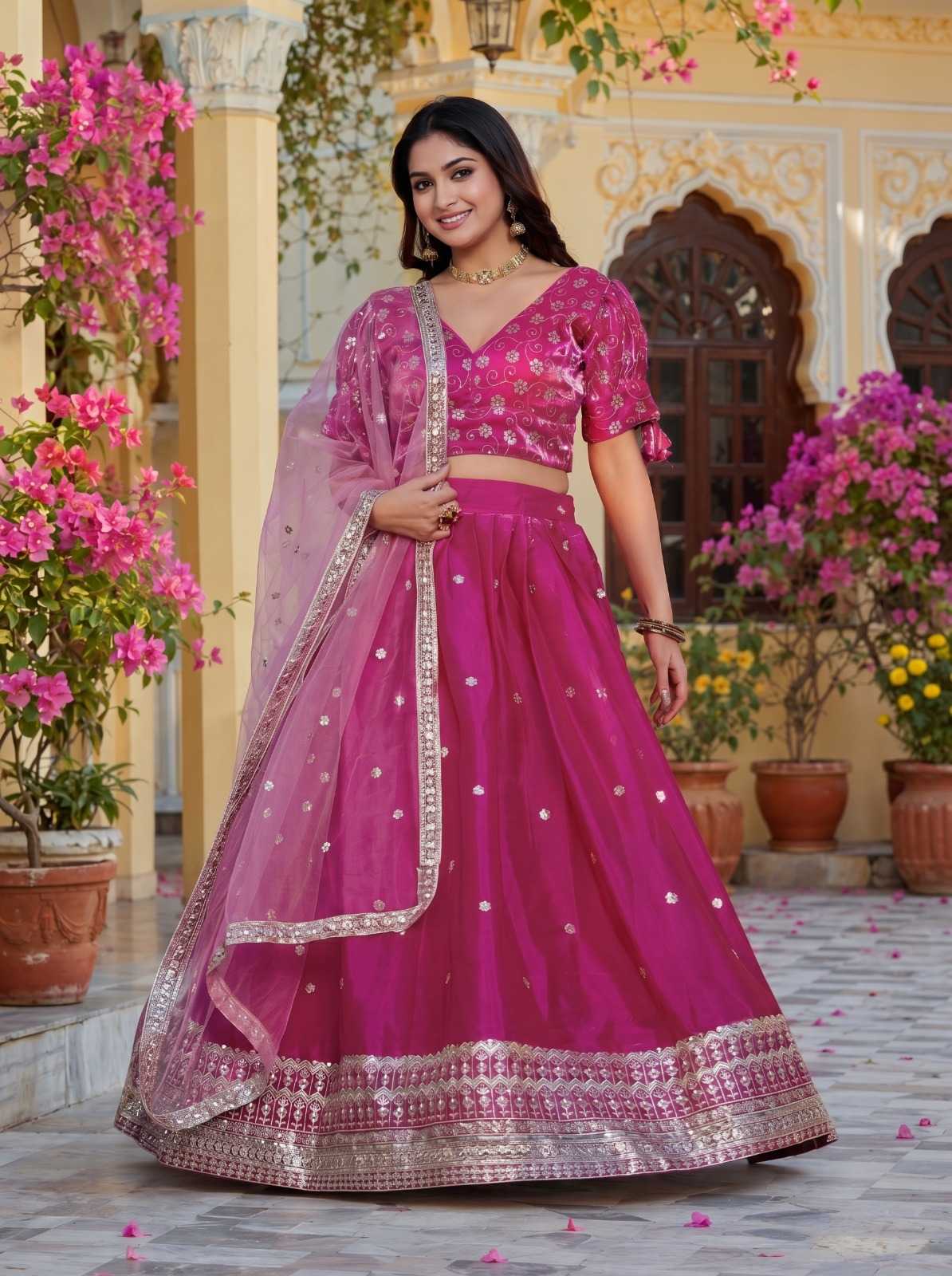 YNF Wholesale Jimmy Choo Traditional Lehenga  | Surat Manufacturer