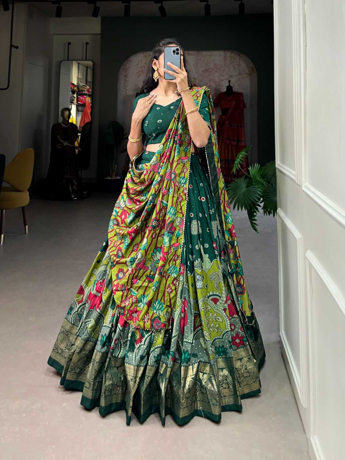 YNF Wholesale Tussar Silk Designer Lehenga  | Surat Manufacturer