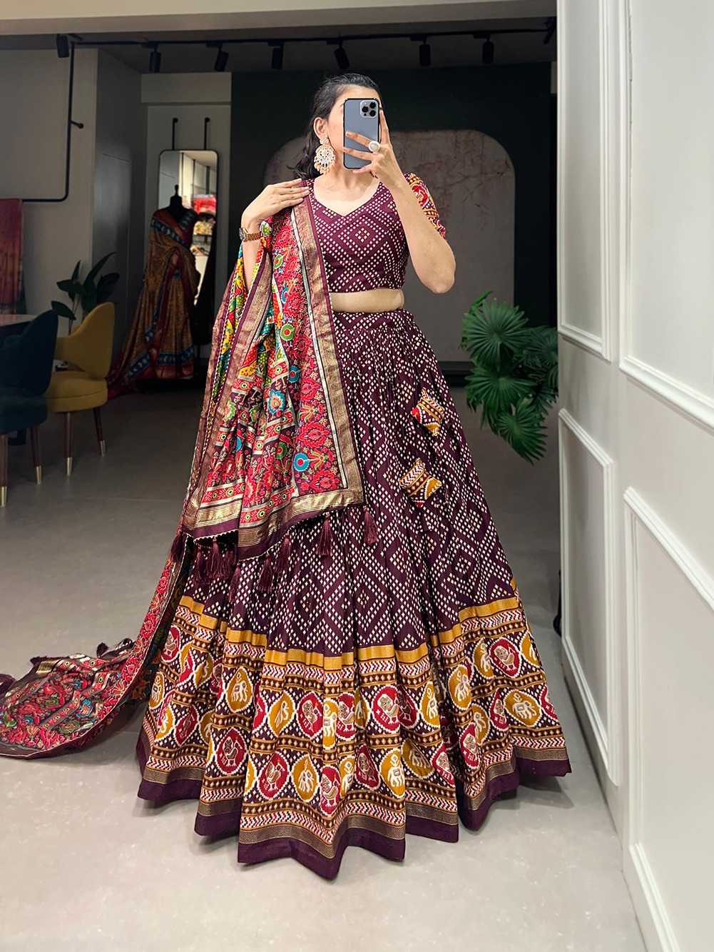 YNF Wholesale Tussar Silk Designer Lehenga KESH173 Anjali | Surat Manufacturer