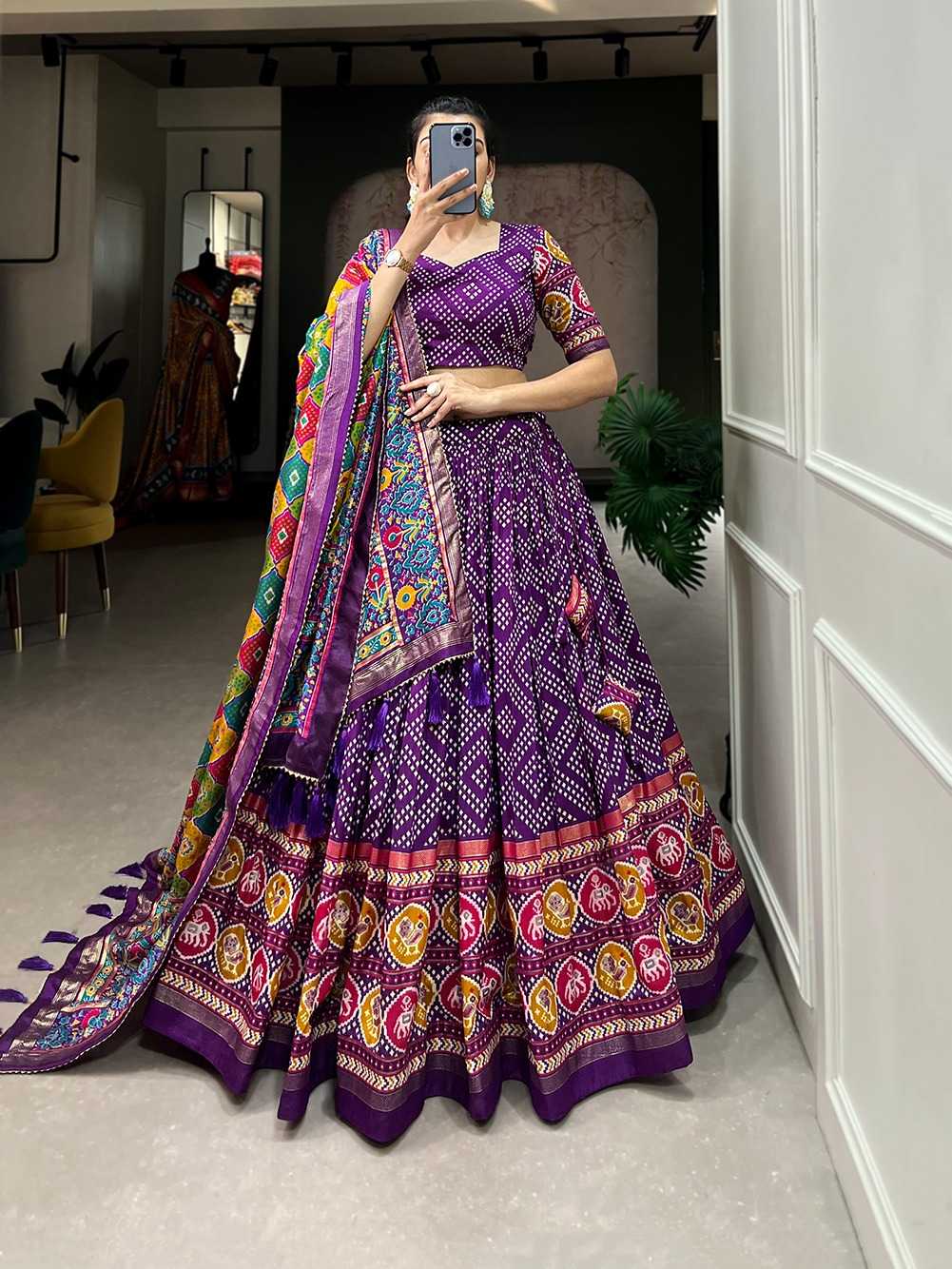 YNF Wholesale Tussar Silk Designer Lehenga KESH173 Anjali | Surat Manufacturer
