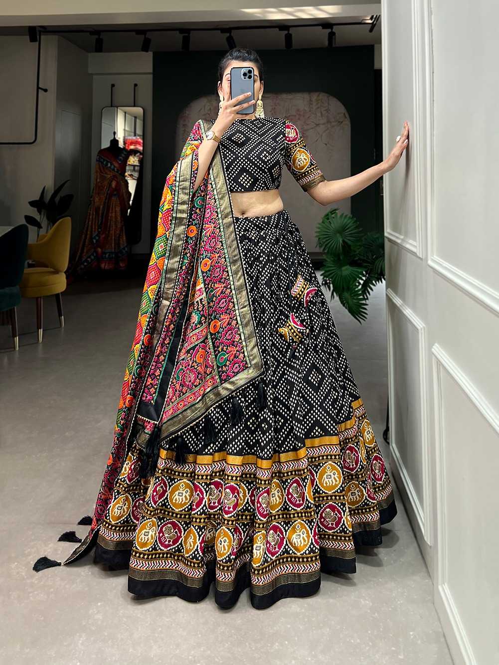 YNF Wholesale Tussar Silk Designer Lehenga KESH173 Anjali | Surat Manufacturer