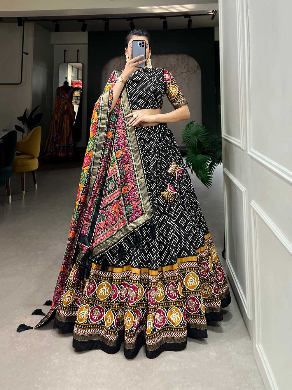 YNF Wholesale Tussar Silk Designer Lehenga KESH173 Anjali | Surat Manufacturer