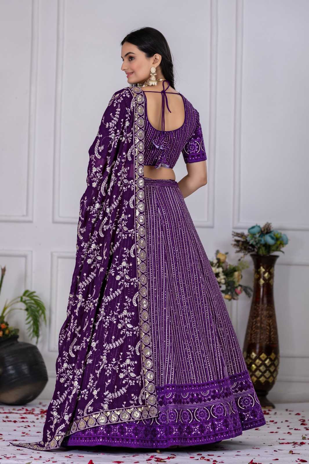 YNF Wholesale Faux Georgette Silk Lehenga KESH173 Arshia | Surat Manufacturer