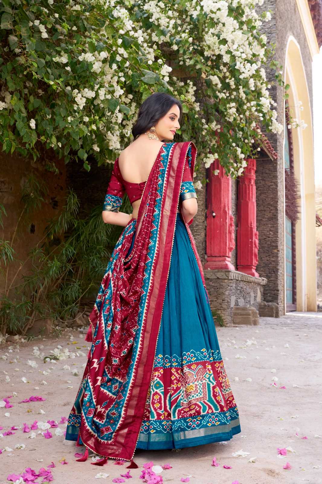 YNF Wholesale Tussar Silk Designer Lehenga  | Surat Manufacturer
