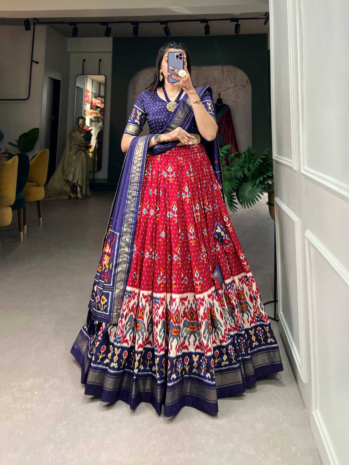YNF Wholesale Tussar Silk Designer Lehenga  | Surat Manufacturer