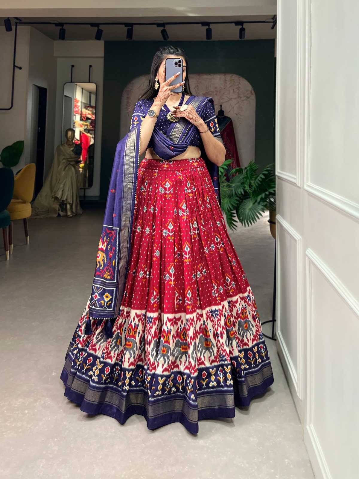 YNF Wholesale Tussar Silk Designer Lehenga  | Surat Manufacturer