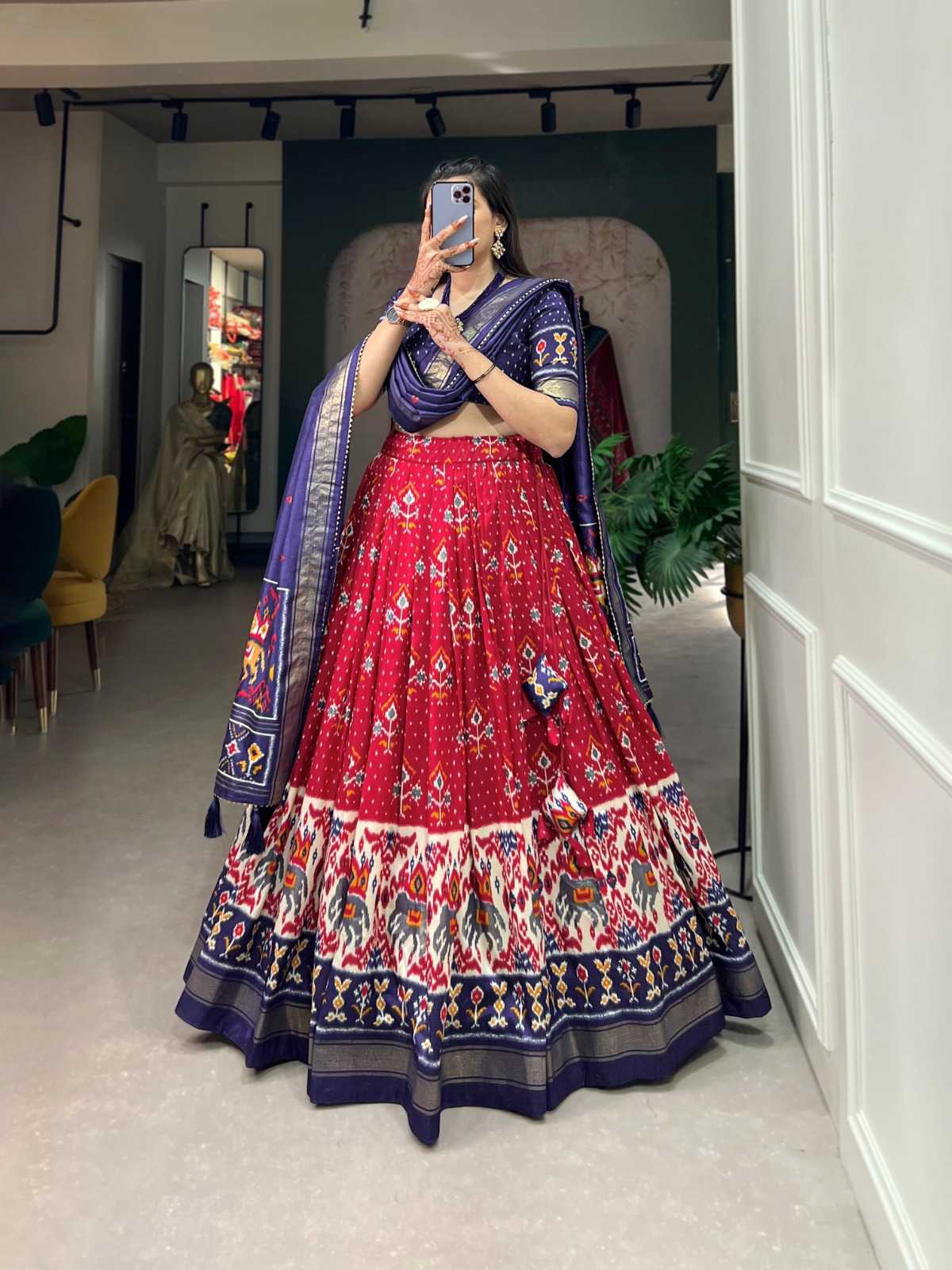 YNF Wholesale Tussar Silk Designer Lehenga  | Surat Manufacturer