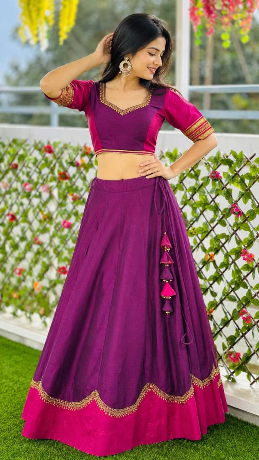 YNF Wholesale Reyon Cotton Designer Lehenga KESH173 Priya | Surat Manufacturer