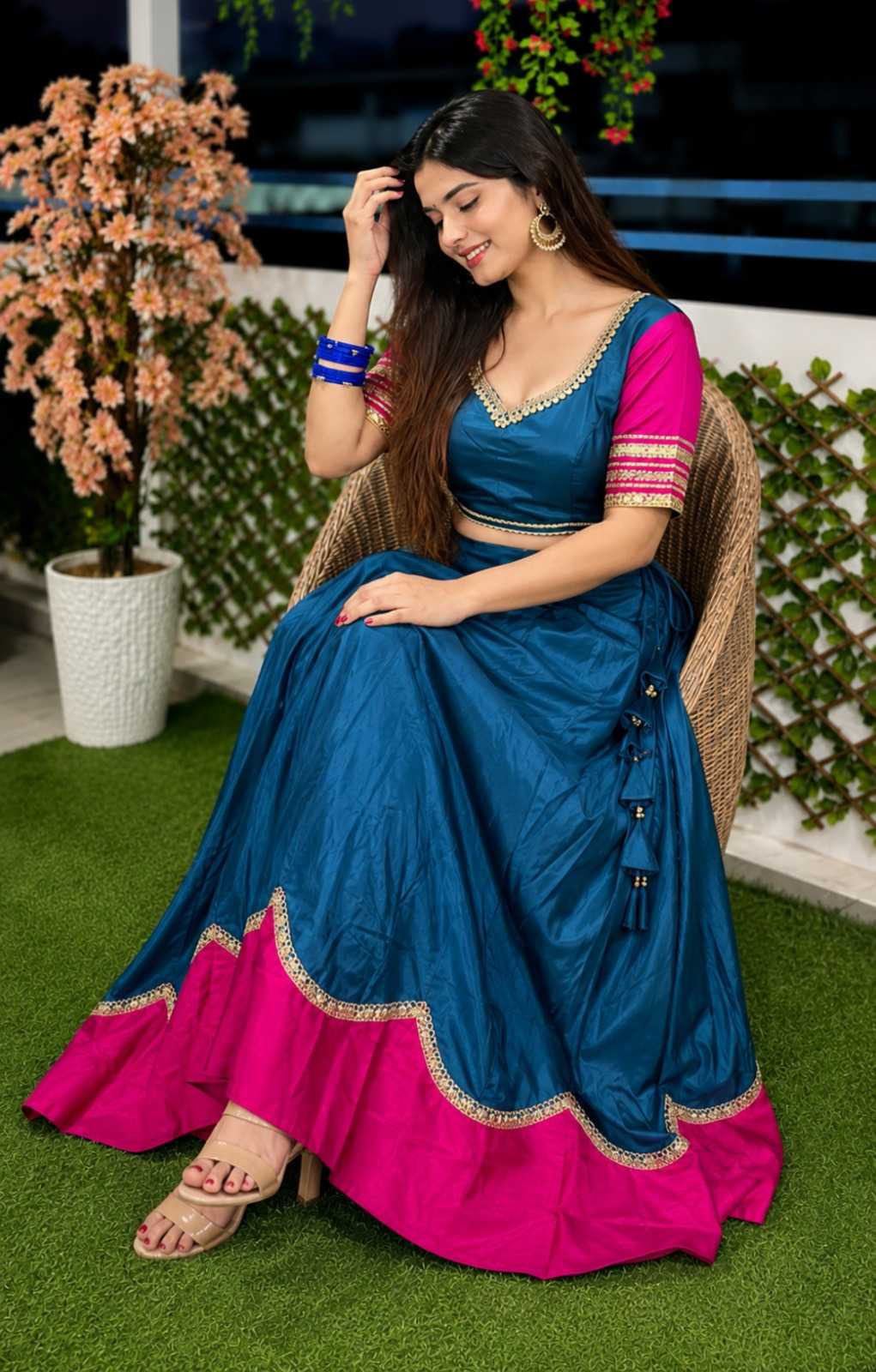 YNF Wholesale Reyon Cotton Designer Lehenga KESH173 Priya | Surat Manufacturer