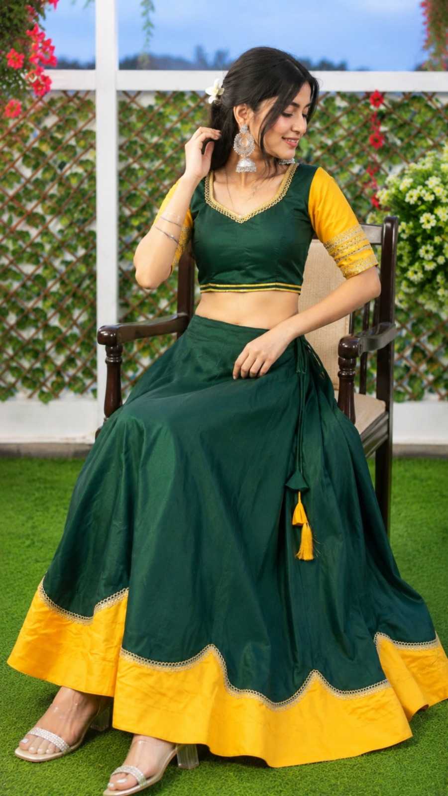 YNF Wholesale Reyon Cotton Designer Lehenga KESH173 Priya | Surat Manufacturer