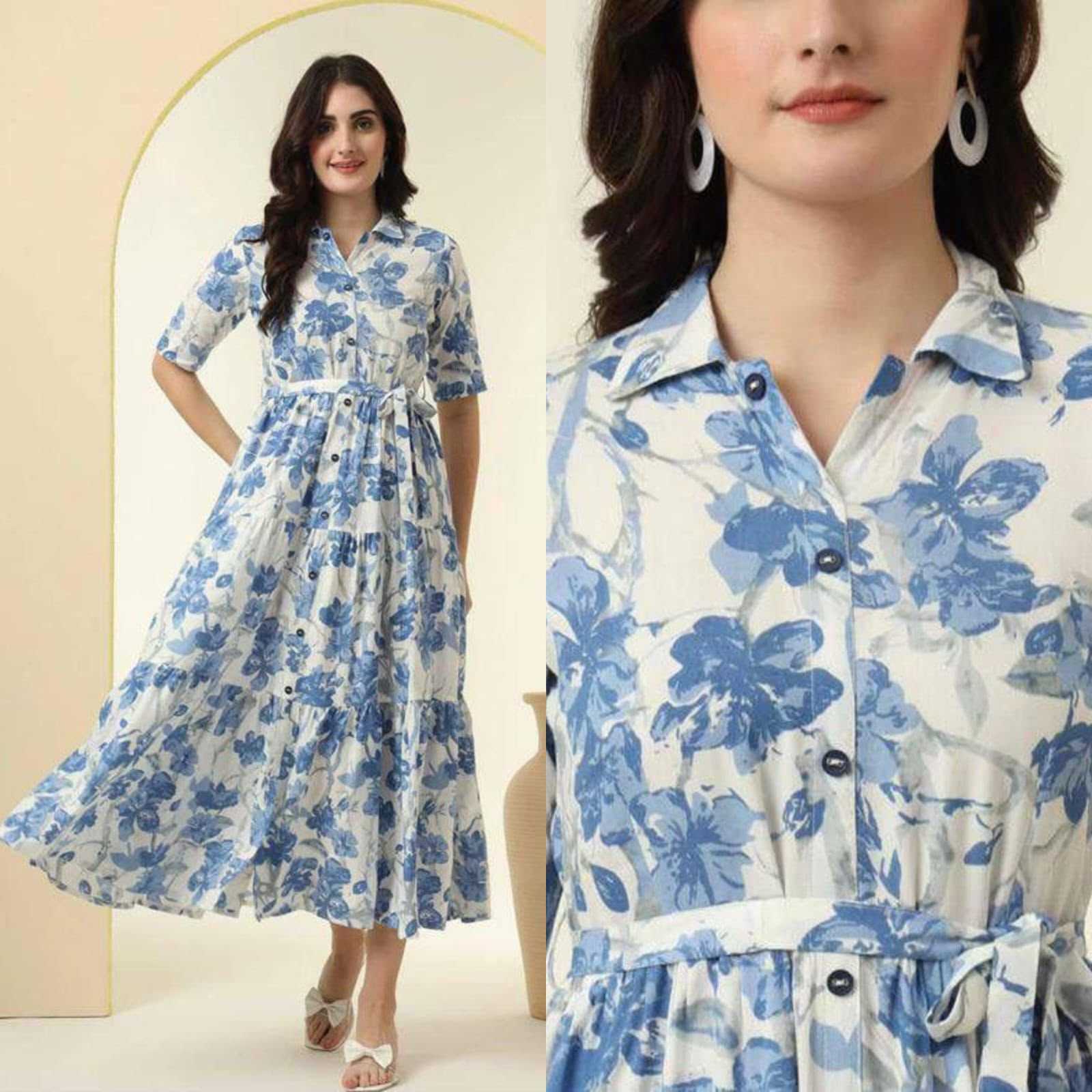 YNF Wholesale Rayon Designer Kurtis  | Surat Manufacturer