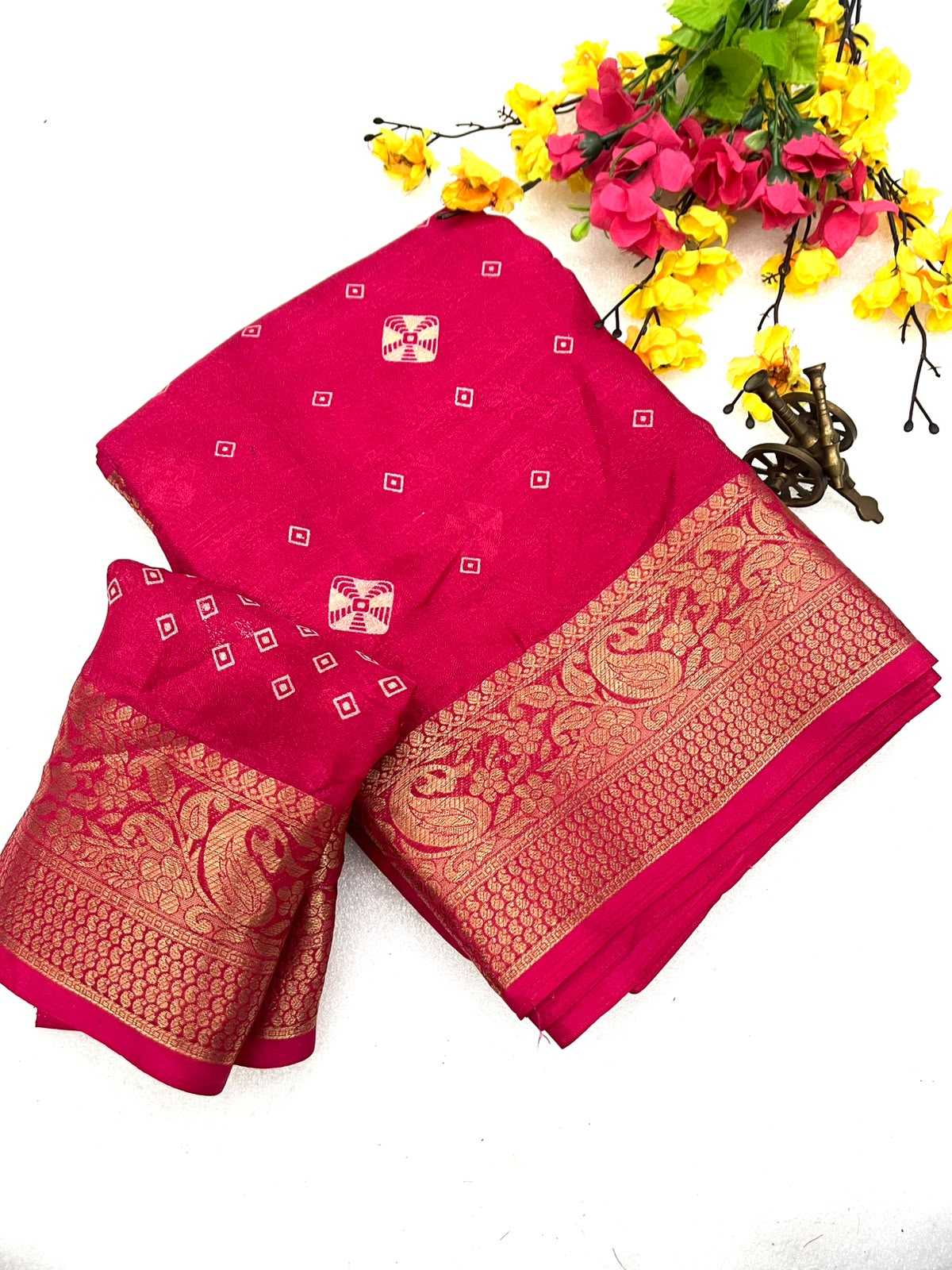 YNF Wholesale Georgette Designer Sarees  | Surat Manufacturer