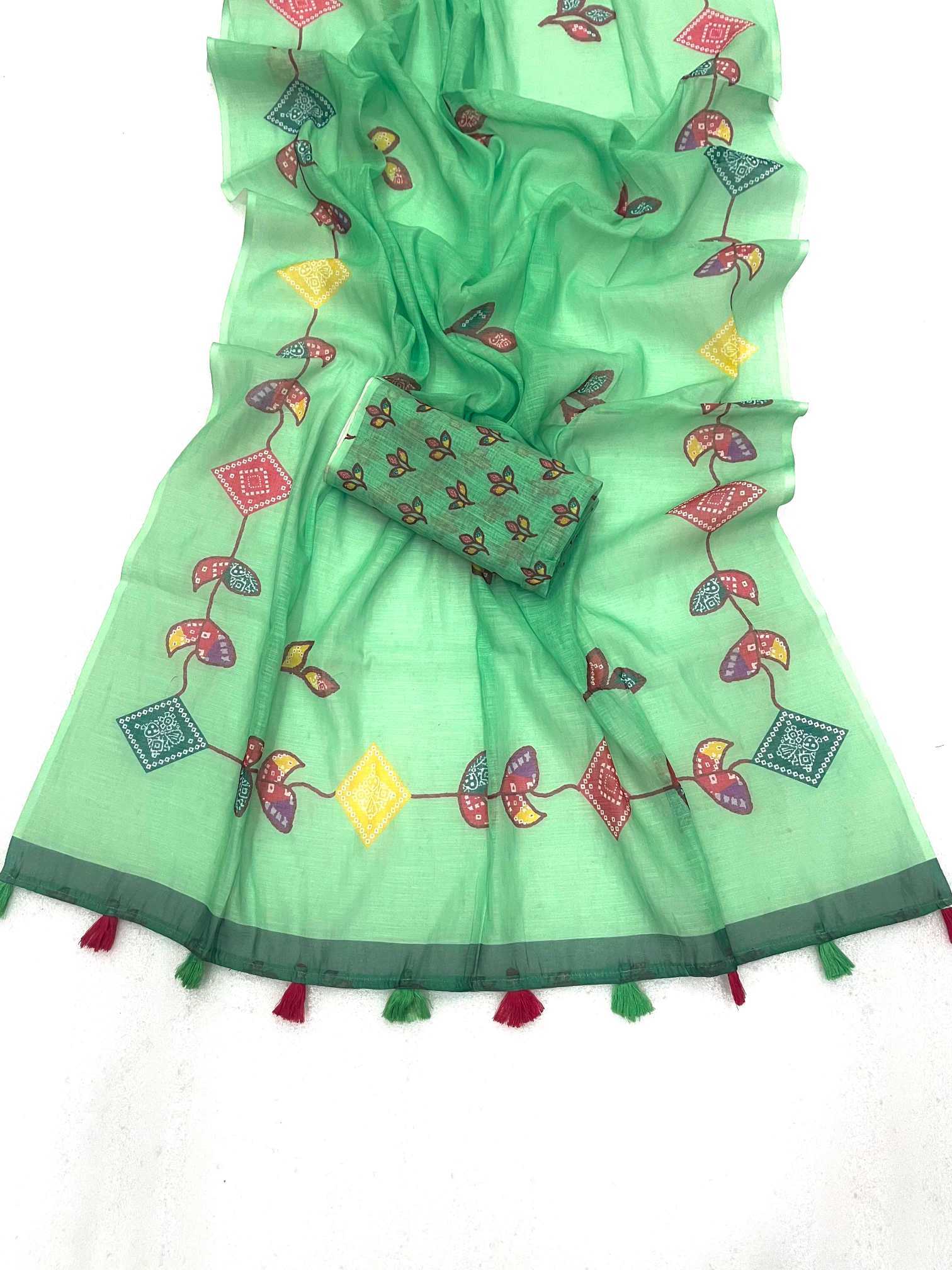 YNF Wholesale Linen Fancy Sarees  | Surat Manufacturer