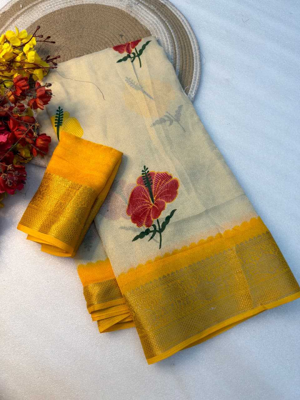 YNF Wholesale Premium Georgette Ready To Wear Sarees KESH176 Kimaya | Surat Manufacturer