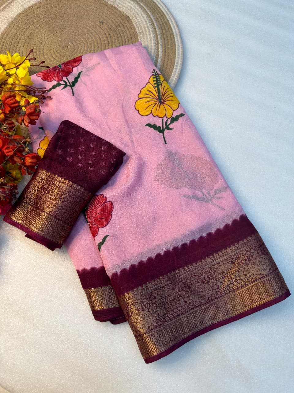 YNF Wholesale Premium Georgette Ready To Wear Sarees KESH176 Kimaya | Surat Manufacturer